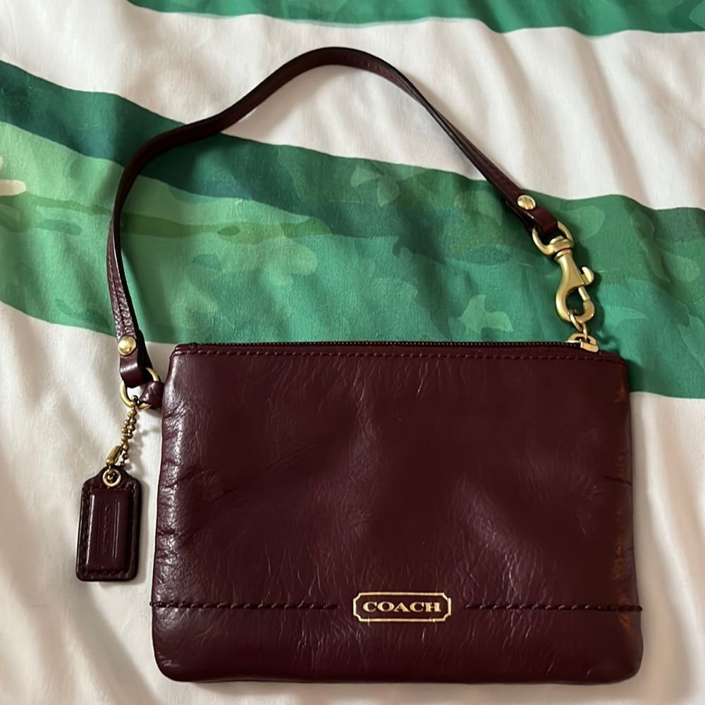 Coach wristlet